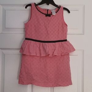 Girls pink dress